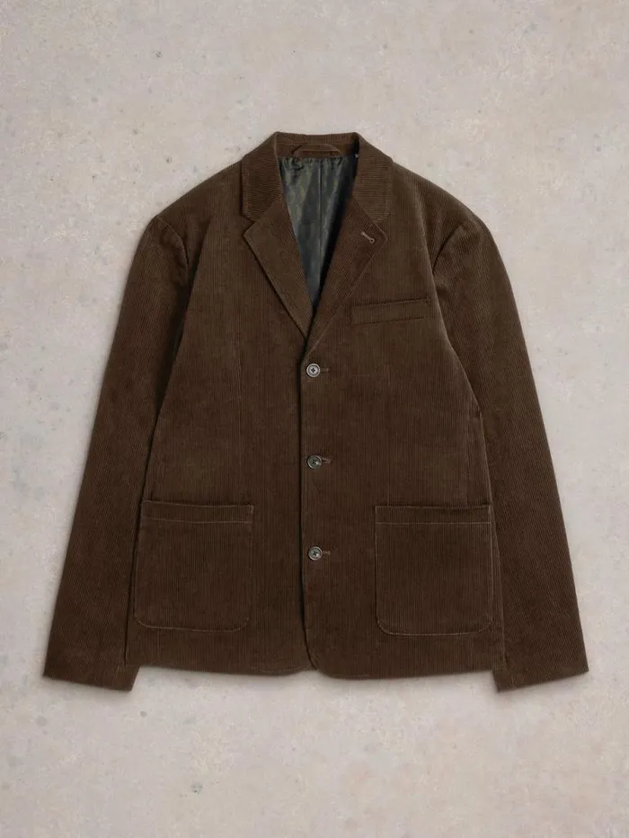 Men Kirkby Cord Blazer Dark Brown White Stuff Blazers Men Kirkby Cord Blazer Dark Brown White Stuff Blazers