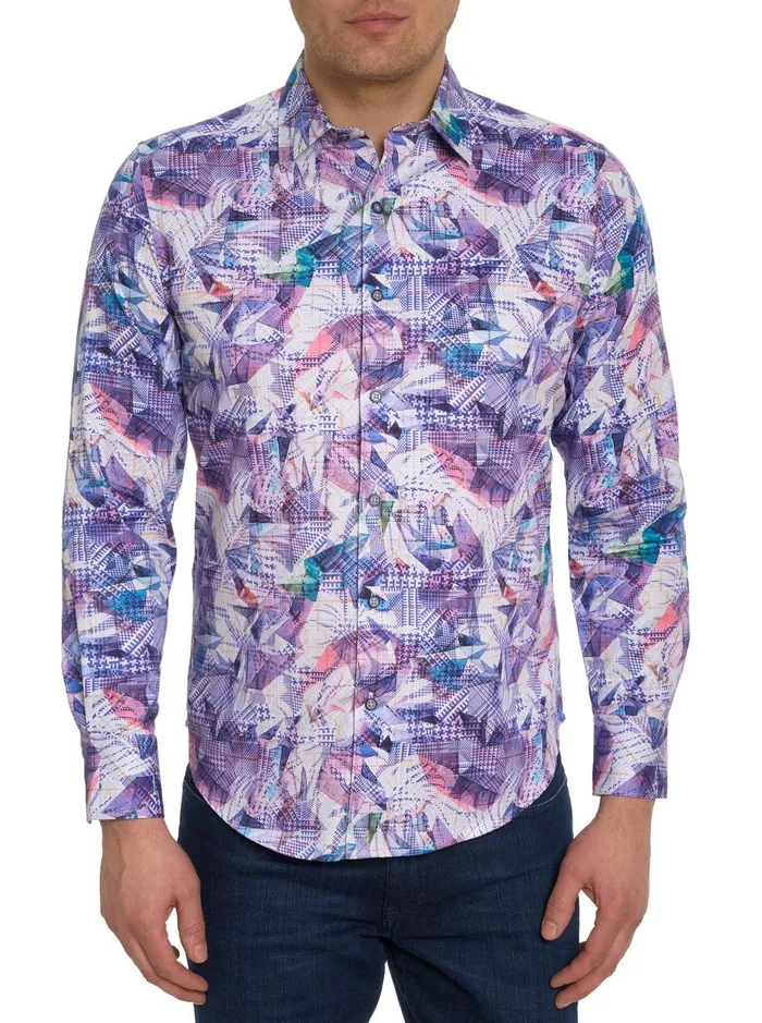 Men Long Sleeve Button Down Shirts Robert Graham DAVLIN LONG SLEEVE BUTTON DOWN SHIRT Multi