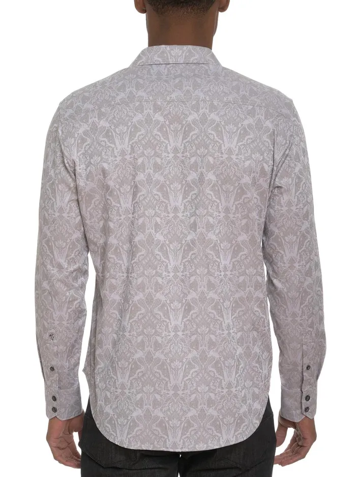 Men Long Sleeve Button Down Shirts Robert Graham HIGHLAND 3 LONG SLEEVE BUTTON DOWN SHIRT Turquoise