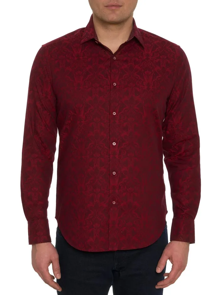 Men Long Sleeve Button Down Shirts Robert Graham HIGHLAND 3 LONG SLEEVE BUTTON DOWN SHIRT Turquoise