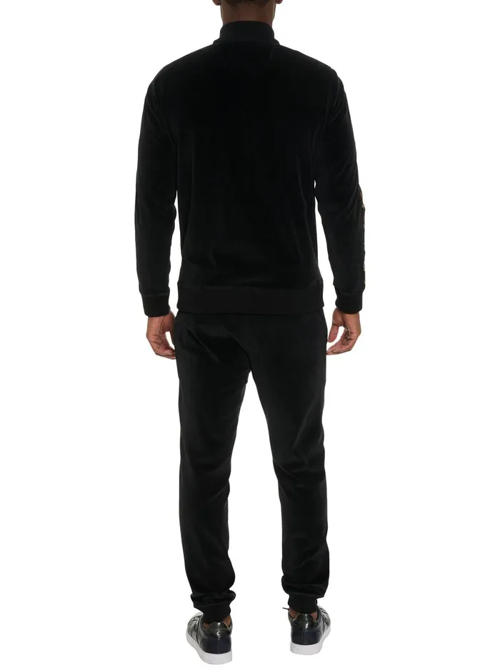 Men Long Sleeve Knits Robert Graham LANGEL LONG SLEEVE KNIT SHIRT Black