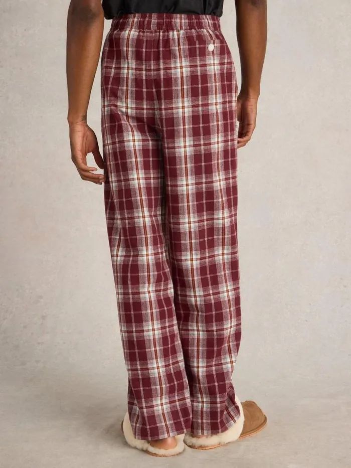 Men Moorland Flannel PJ Trousers Plum Multi White Stuff Loungewear Men Moorland Flannel PJ Trousers Plum Multi White Stuff Loungewear