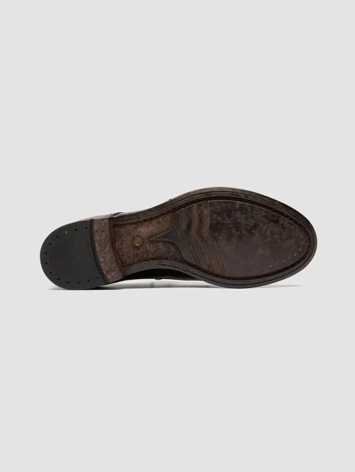 Men Officine Creative Footwear ANATOMIA 060 Brown Leather Derby Shoes Men Officine Creative Footwear ANATOMIA 060 Brown Leather Derby Shoes