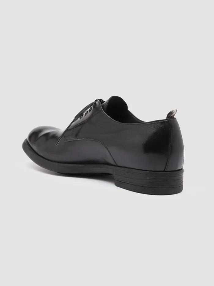 Men Officine Creative Footwear CHRONICLE 001 Black Leather Derby Shoes Men Officine Creative Footwear CHRONICLE 001 Black Leather Derby Shoes