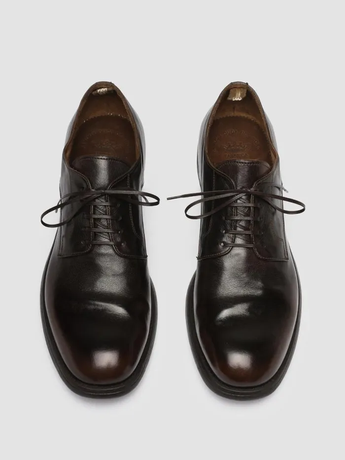 Men Officine Creative Footwear CHRONICLE 001 Brown Leather Derby Shoes Men Officine Creative Footwear CHRONICLE 001 Brown Leather Derby Shoes