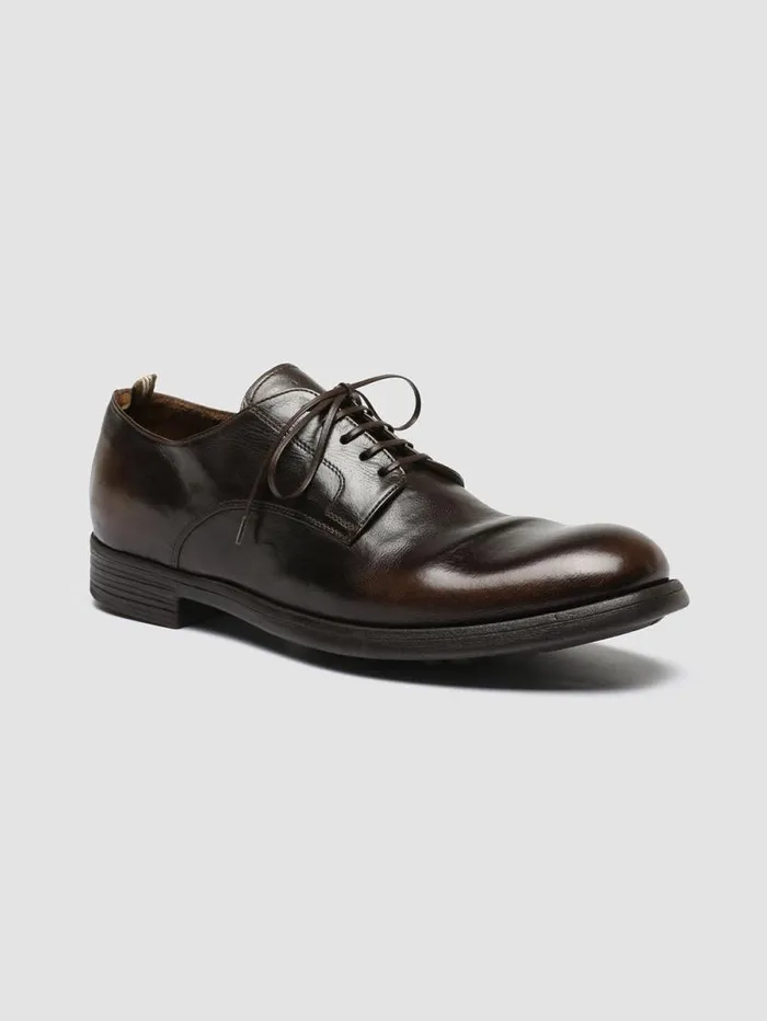 Men Officine Creative Footwear CHRONICLE 001 Brown Leather Derby Shoes Men Officine Creative Footwear CHRONICLE 001 Brown Leather Derby Shoes