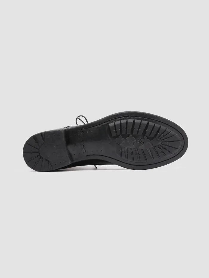 Men Officine Creative Footwear HIVE 016 Black Leather Boots Men Officine Creative Footwear HIVE 016 Black Leather Boots