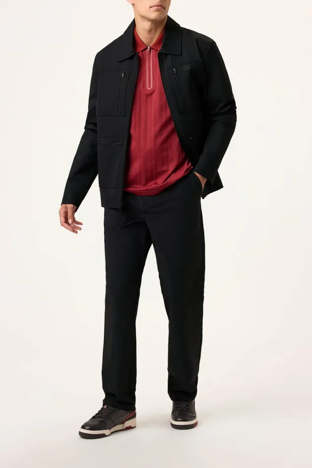 Men Pants and Shorts Fila Tour Pants 001 Black