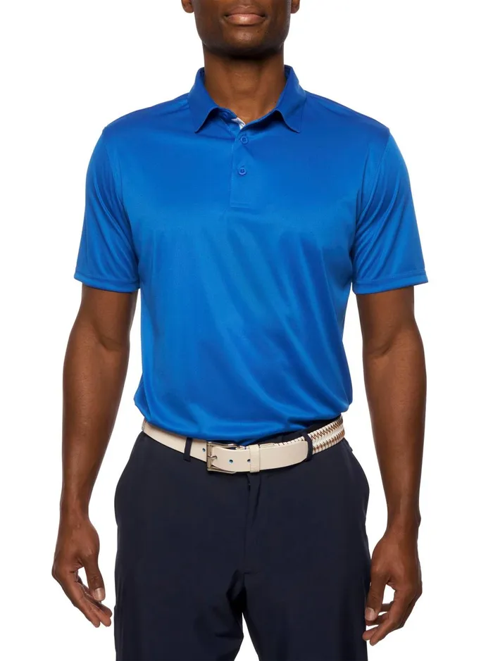 Men Polos and TShirts Robert Graham AXELSEN PERFORMANCE POLO Cobalt