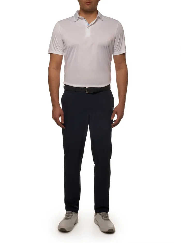 Men Polos and TShirts Robert Graham AXELSEN PERFORMANCE POLO Cobalt