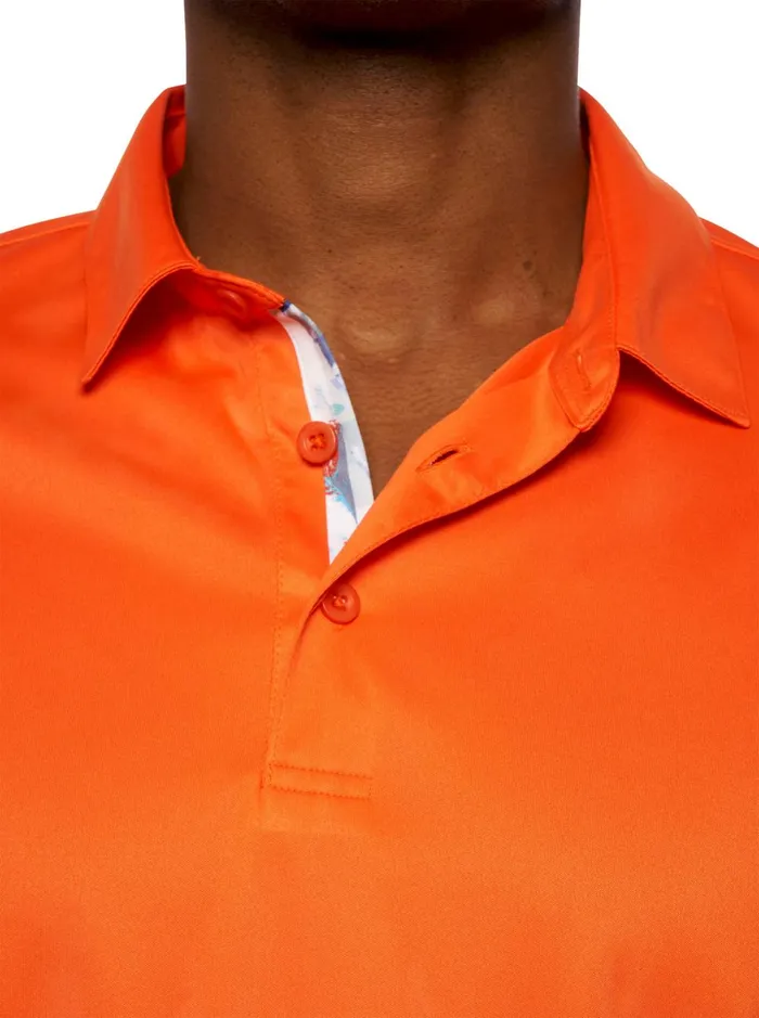 Men Polos and TShirts Robert Graham AXELSEN PERFORMANCE POLO Cobalt