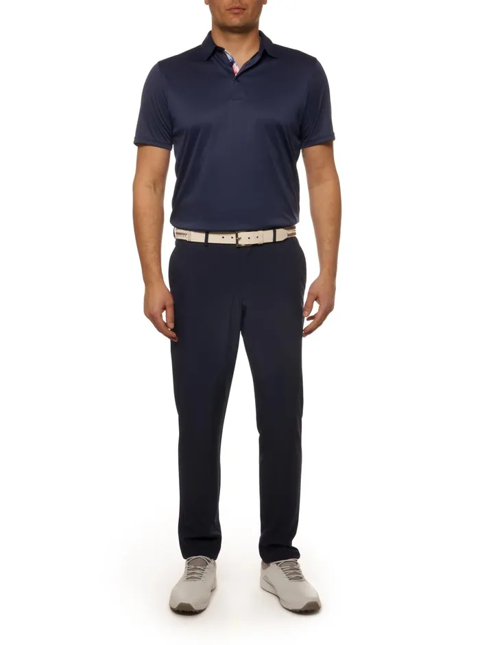 Men Polos and TShirts Robert Graham AXELSEN PERFORMANCE POLO Cobalt