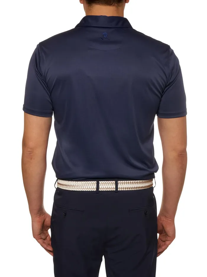 Men Polos and TShirts Robert Graham AXELSEN PERFORMANCE POLO Cobalt