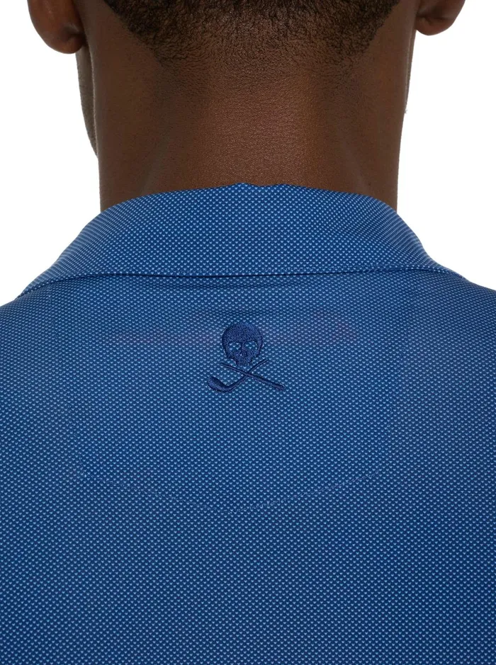 Men Polos and TShirts Robert Graham HYDE PERFORMANCE POLO Blue