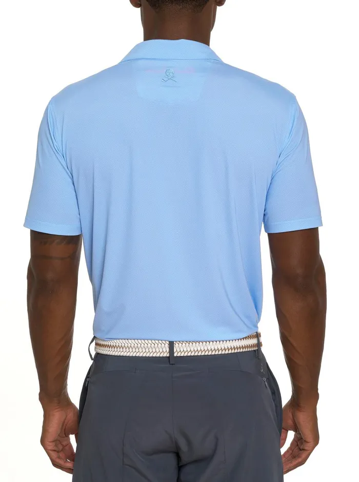 Men Polos and TShirts Robert Graham HYDE PERFORMANCE POLO Blue