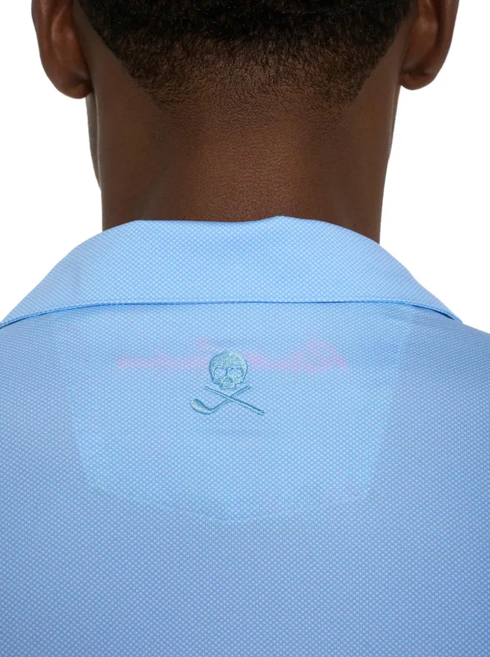 Men Polos and TShirts Robert Graham HYDE PERFORMANCE POLO Blue
