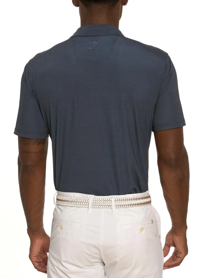 Men Polos and TShirts Robert Graham HYDE PERFORMANCE POLO Blue