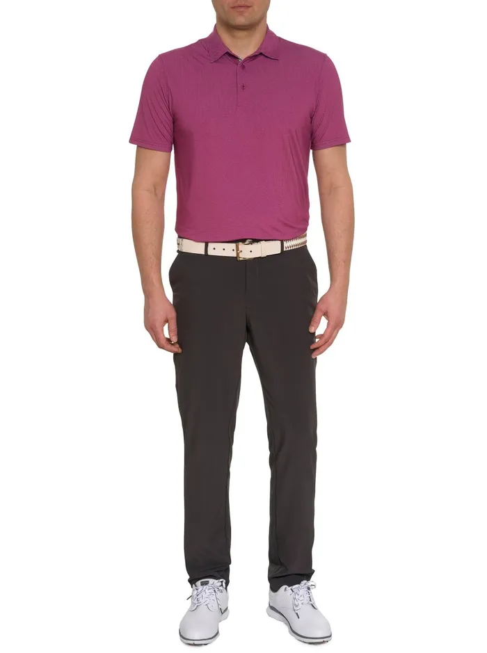 Men Polos and TShirts Robert Graham HYDE PERFORMANCE POLO Orange