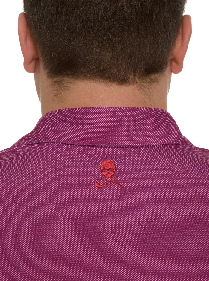 Men Polos and TShirts Robert Graham HYDE PERFORMANCE POLO Orange