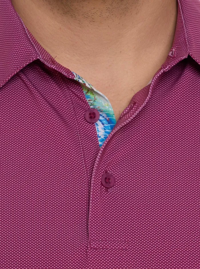 Men Polos and TShirts Robert Graham HYDE PERFORMANCE POLO Orange