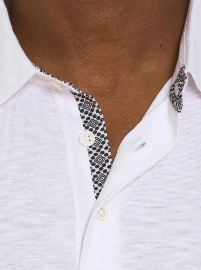 Men Polos and TShirts Robert Graham VANDAM POLO Lilac