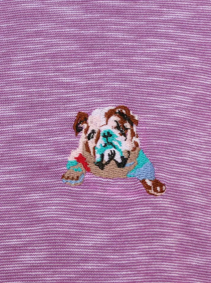 Men Polos and TShirts Robert Graham VANDAM POLO Lilac