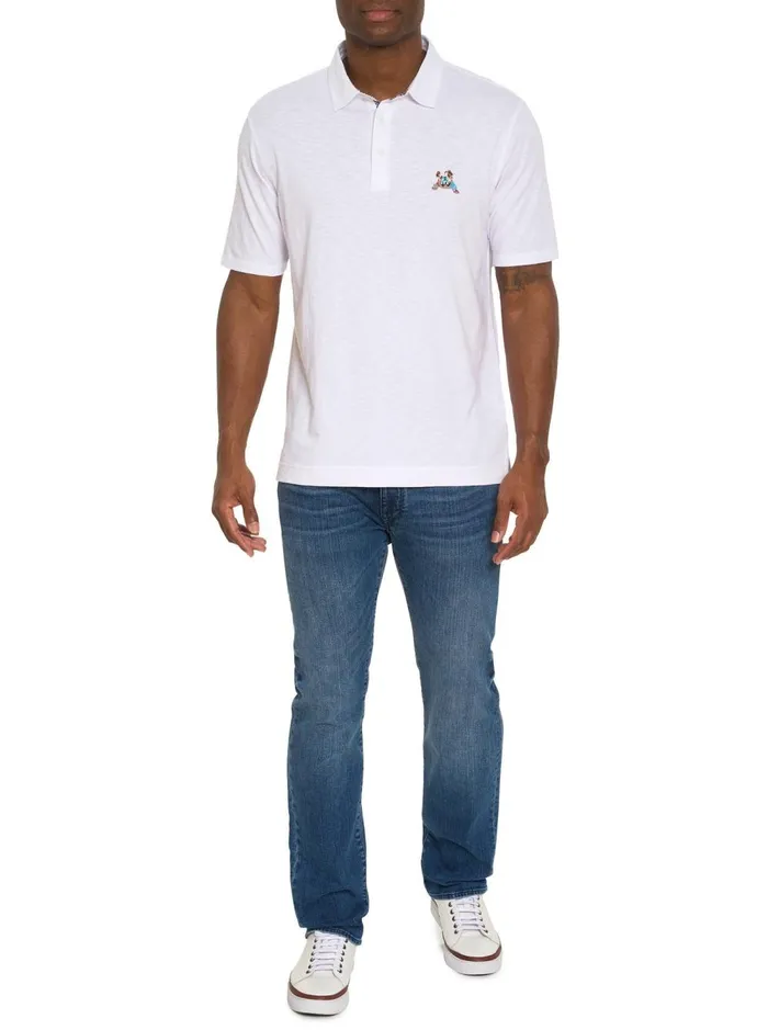 Men Polos and TShirts Robert Graham VANDAM POLO Lilac