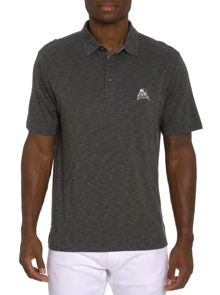 Men Polos and TShirts Robert Graham VANDAM POLO Lilac