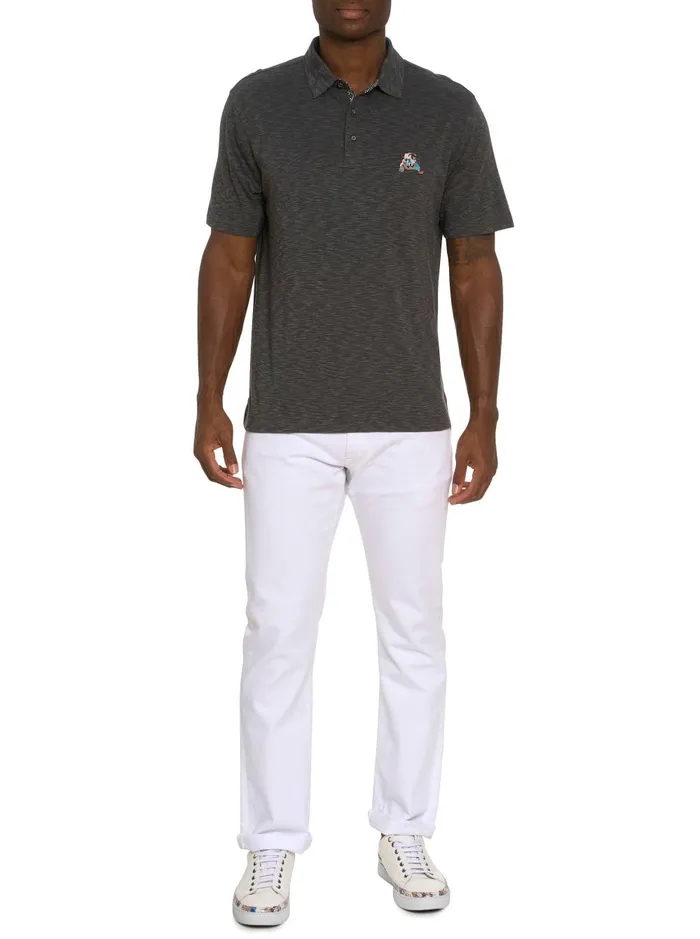 Men Polos and TShirts Robert Graham VANDAM POLO Lilac