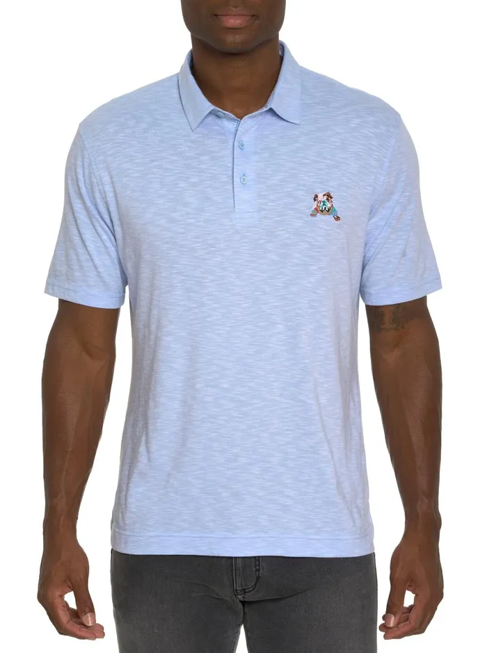 Men Polos and TShirts Robert Graham VANDAM POLO Lilac