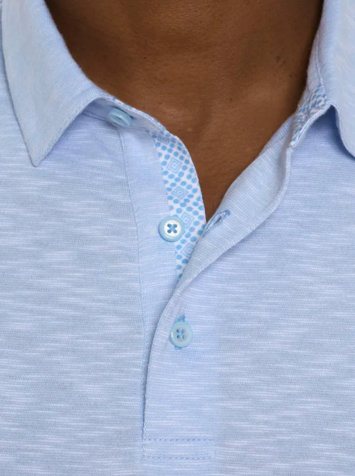 Men Polos and TShirts Robert Graham VANDAM POLO Lilac