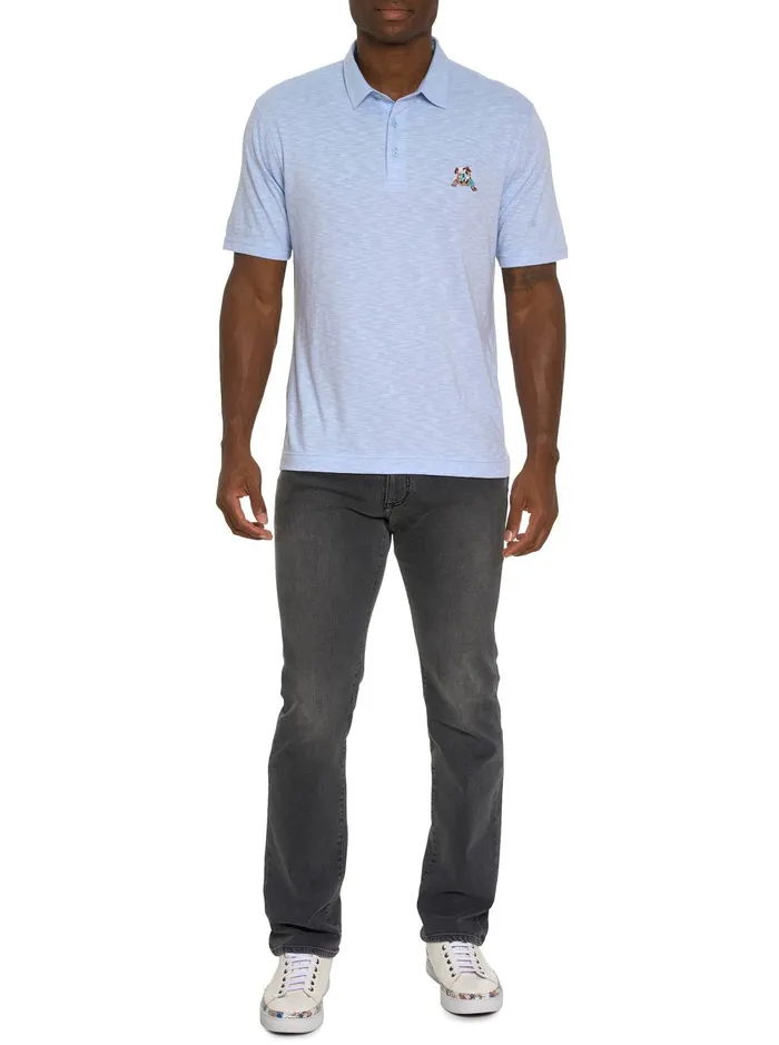 Men Polos and TShirts Robert Graham VANDAM POLO Lilac