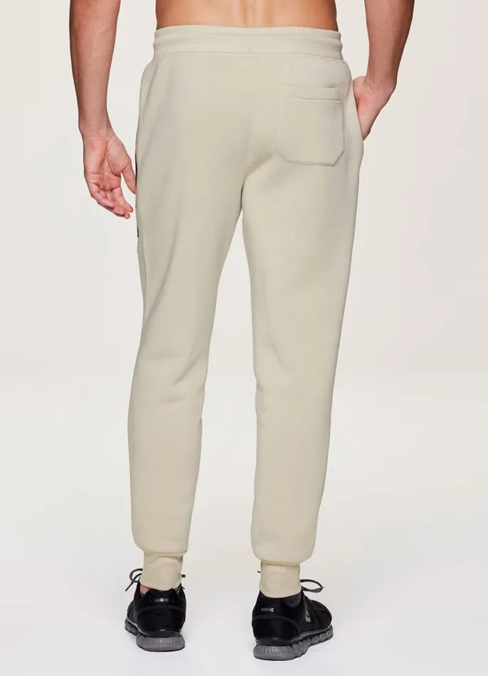 Men Prime Bonded Pocket Fleece Jogger Stone RBX Active Pants