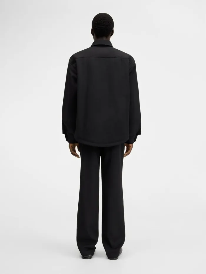 Men Shirts JACQUEMUS The Boulanger Shirt Black Men Shirts JACQUEMUS The Boulanger Shirt Black