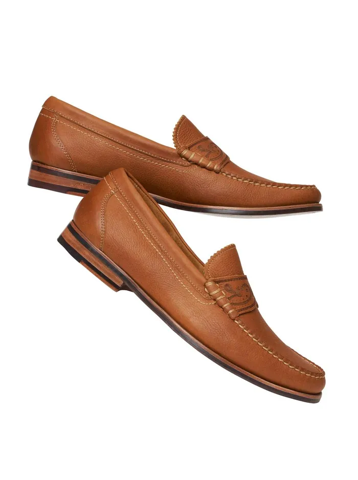 Men Shoes Robert Graham KEVIN PENNY LOAFER Brown