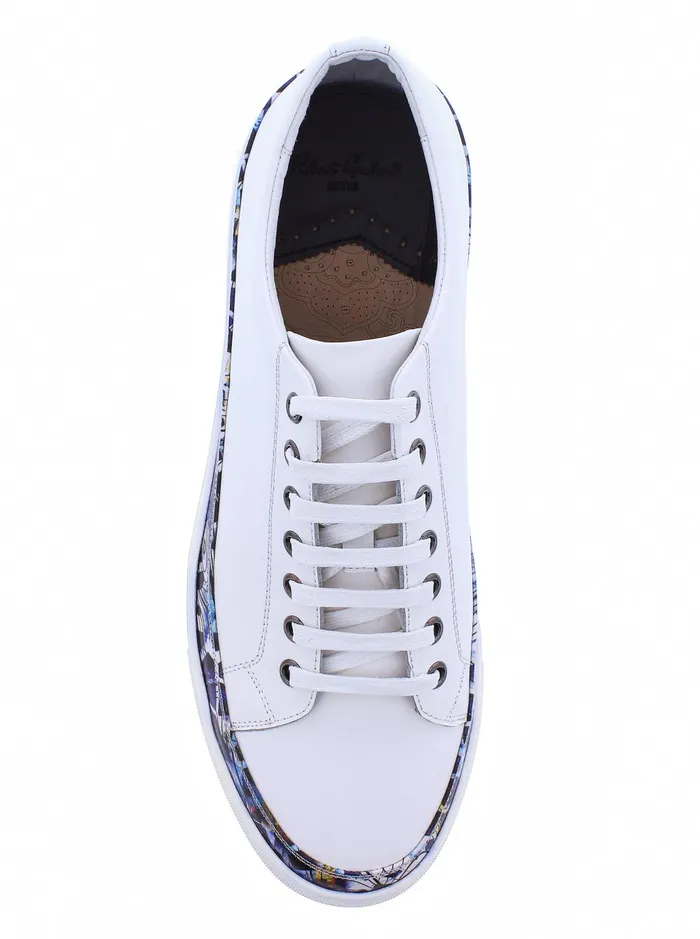 Men Shoes Robert Graham PERALTA SNEAKER White