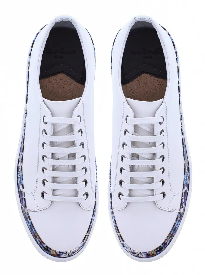 Men Shoes Robert Graham PERALTA SNEAKER White