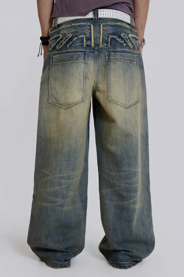 Men Shop Kingdom Colossus Jeans Denim Jaded London