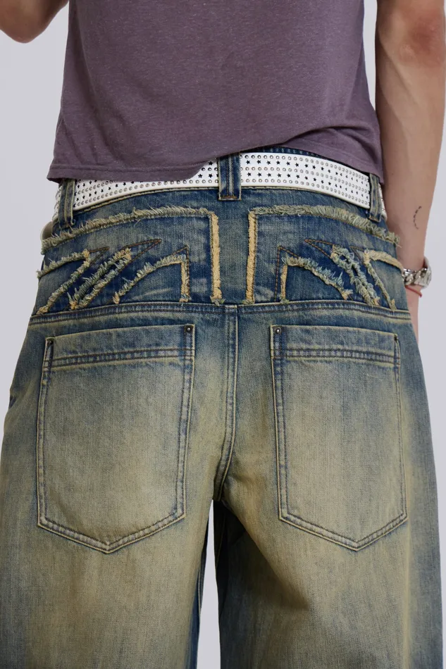 Men Shop Kingdom Colossus Jeans Denim Jaded London