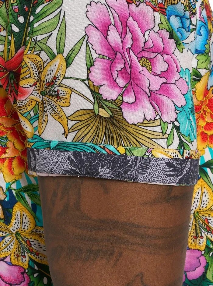 Men Short Sleeve Button Down Shirts Robert Graham SHERE KHAN SHORT SLEEVE BUTTON DOWN SHIRT Multi