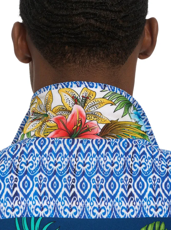 Men Short Sleeve Button Down Shirts Robert Graham SHERE KHAN SHORT SLEEVE BUTTON DOWN SHIRT Multi