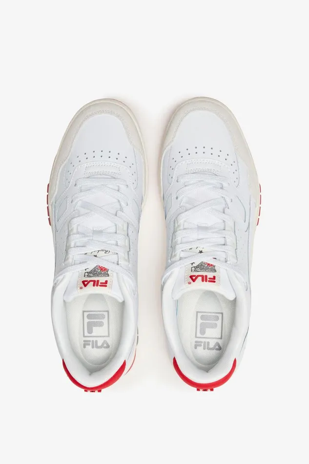 Men Sneakers Fila Rissmo Low 128 Whitefila Redgardenia Men Sneakers Fila Rissmo Low 128 Whitefila Redgardenia