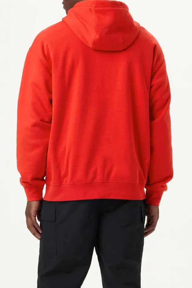 Men Sweatshirts and Hoodies Fila Classic Relaxed Hoodie 600 Fila Red