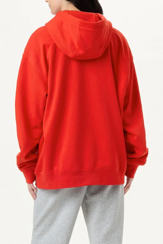 Men Sweatshirts and Hoodies Fila Classic Relaxed Hoodie 600 Fila Red