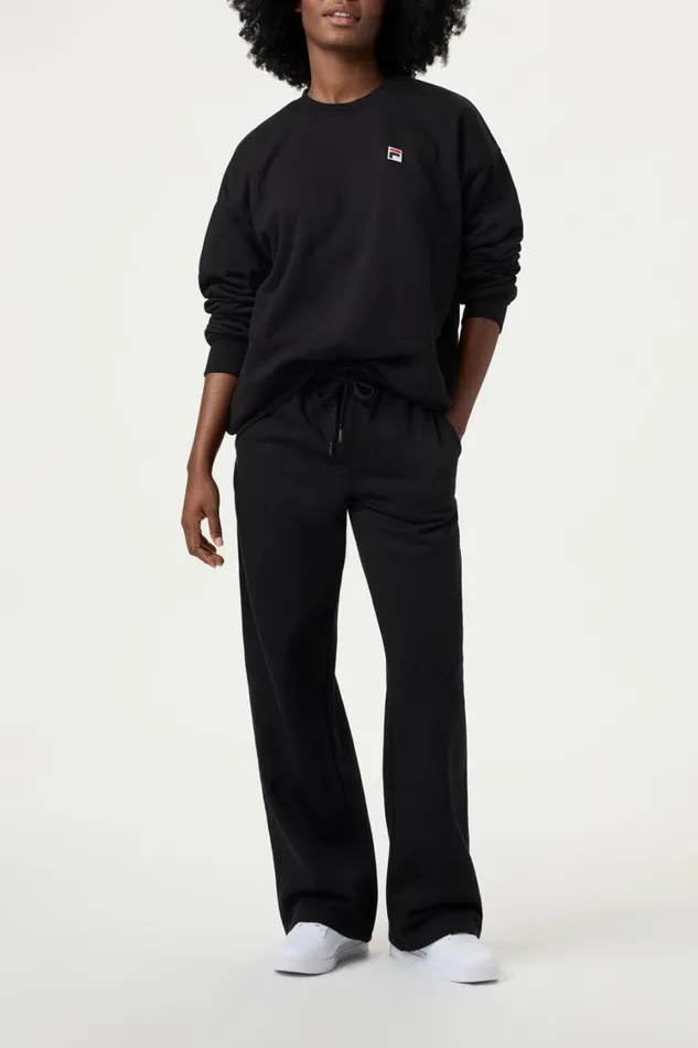 Men Sweatshirts and Hoodies Fila Classic Relaxed Sweatshirt 001 Black