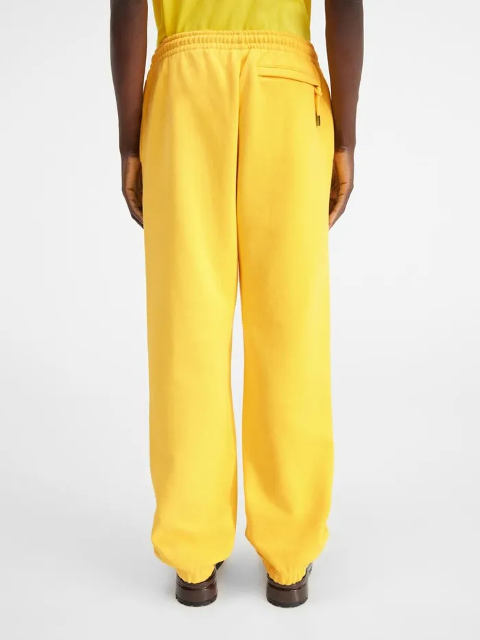 Men Sweatshirts and Joggings JACQUEMUS The Jacquemus Track Pants Yellow
