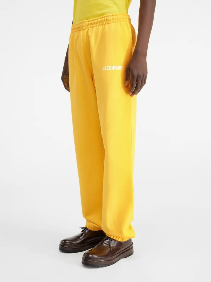Men Sweatshirts and Joggings JACQUEMUS The Jacquemus Track Pants Yellow