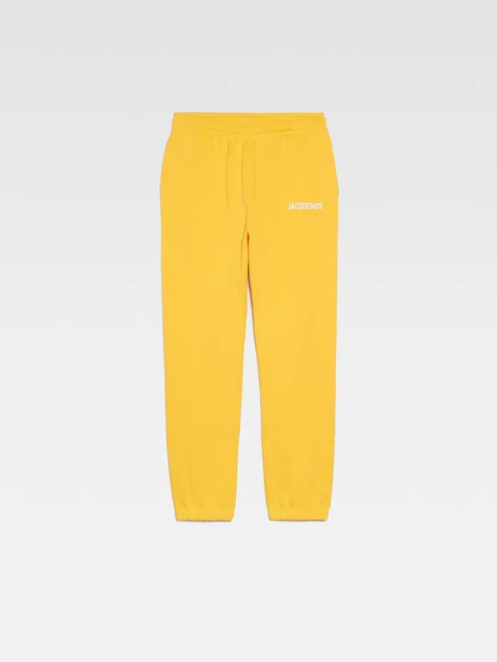 Men Sweatshirts and Joggings JACQUEMUS The Jacquemus Track Pants Yellow