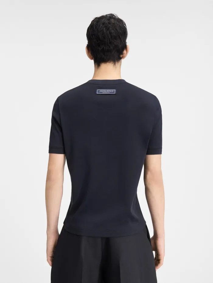 Men Tshirts JACQUEMUS The Pesco Tshirt Dark Navy