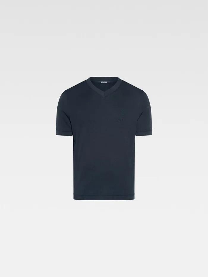 Men Tshirts JACQUEMUS The Pesco Tshirt Dark Navy